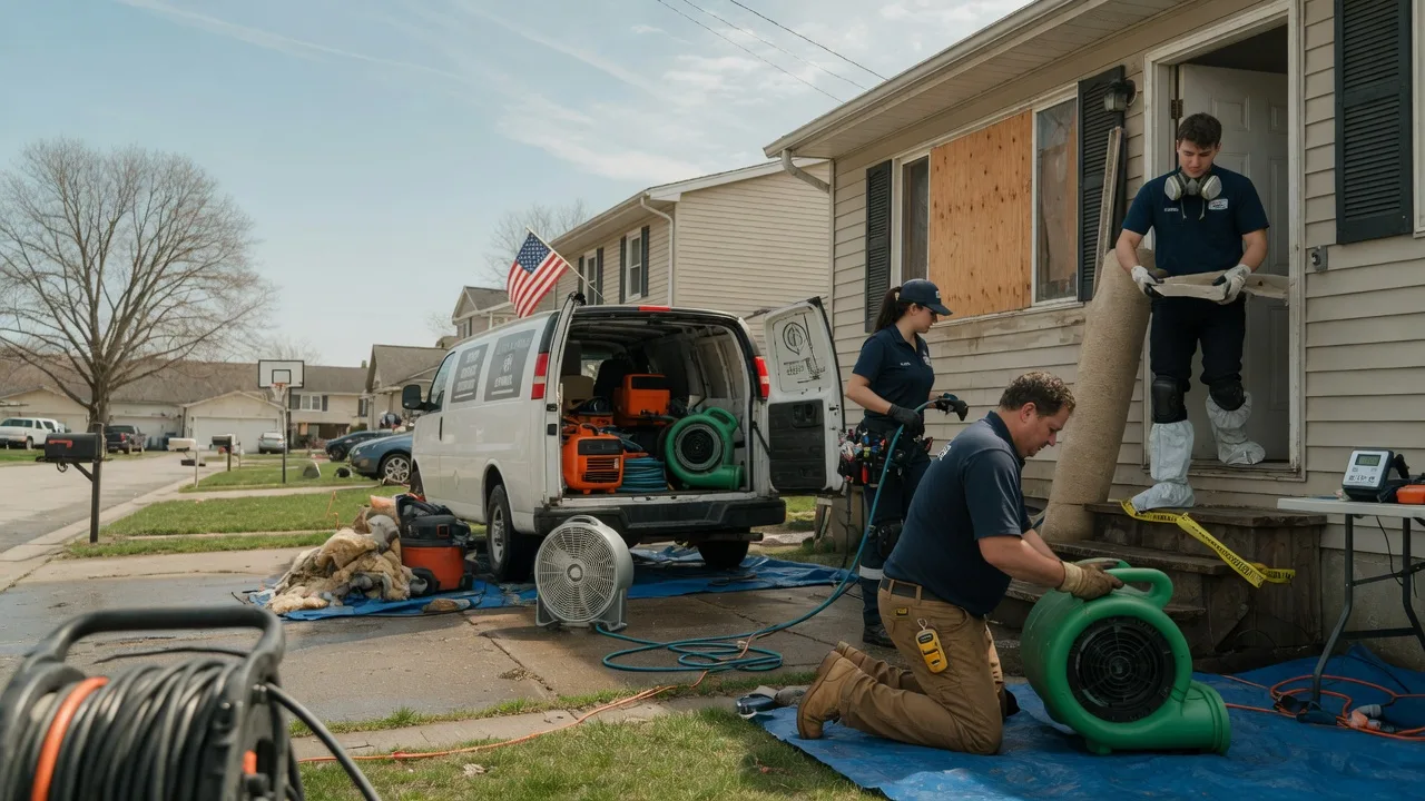 Water Damage Restoration in Wayland, OH near me
